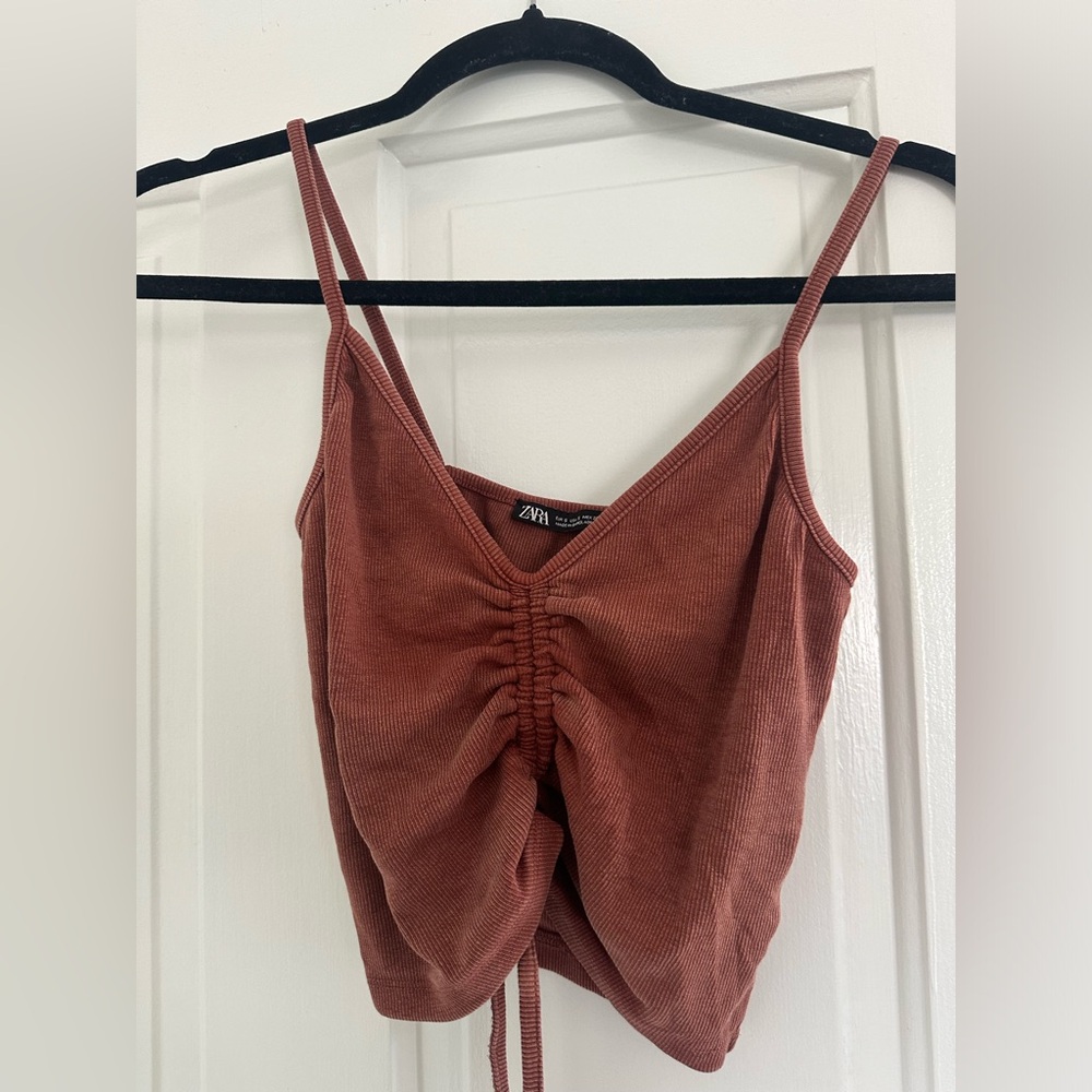 Zara Scrunch Tank